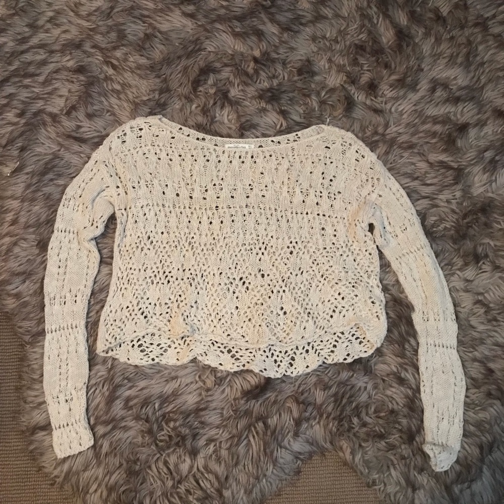 Crochet sweater